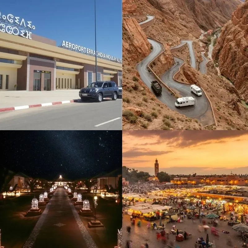 Vallée du Ziz au Maroc