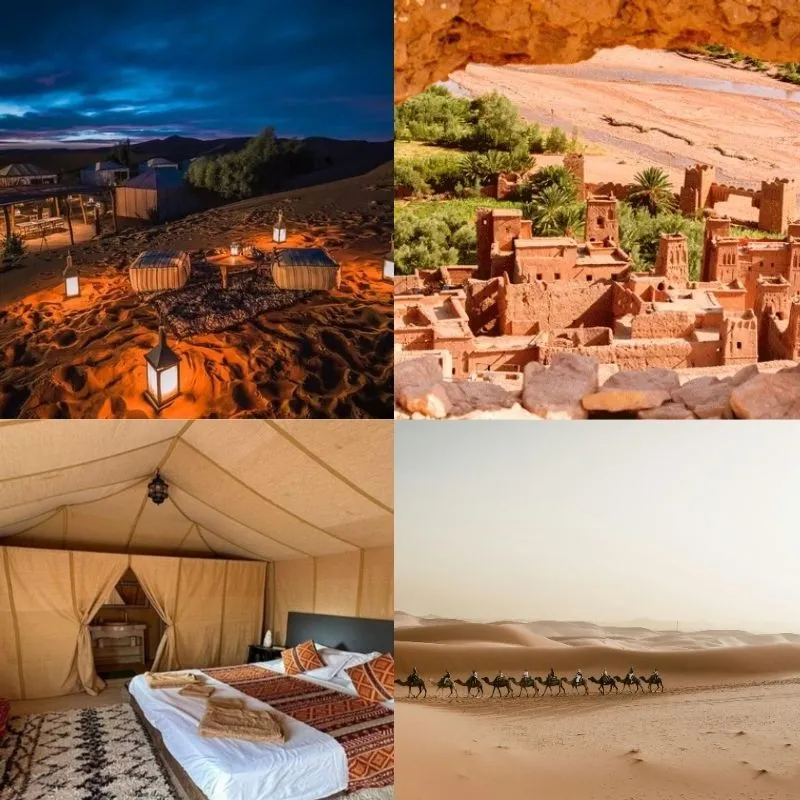 Tour Desierto Marrakech Merzouga 4 Días